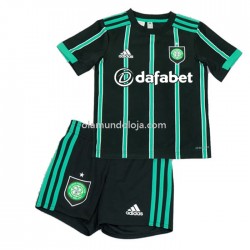 Camisola Celtic Criança Equipamento Segundo 2022-2023 Manga Corta